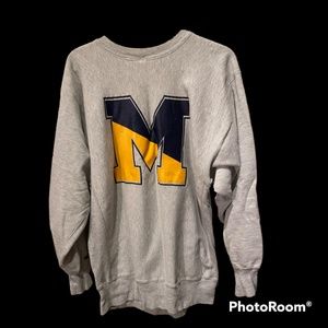 Vintage University of Michigan Champion Sweatshirt